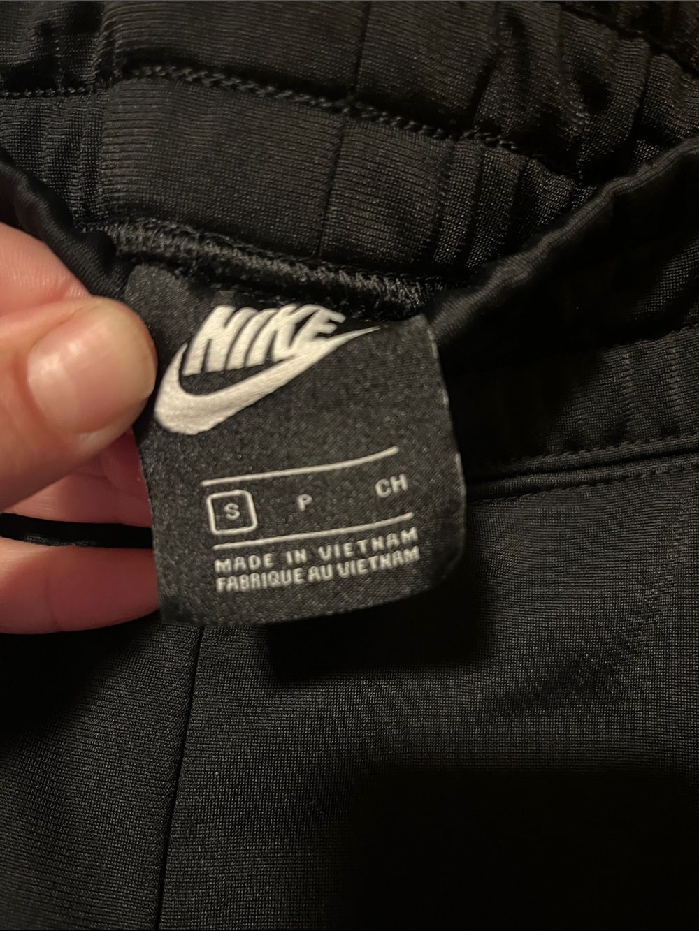 Nike Black Relaxed Track Pants - Picture 2 of 11